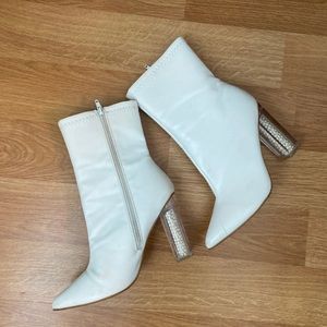 White Booties